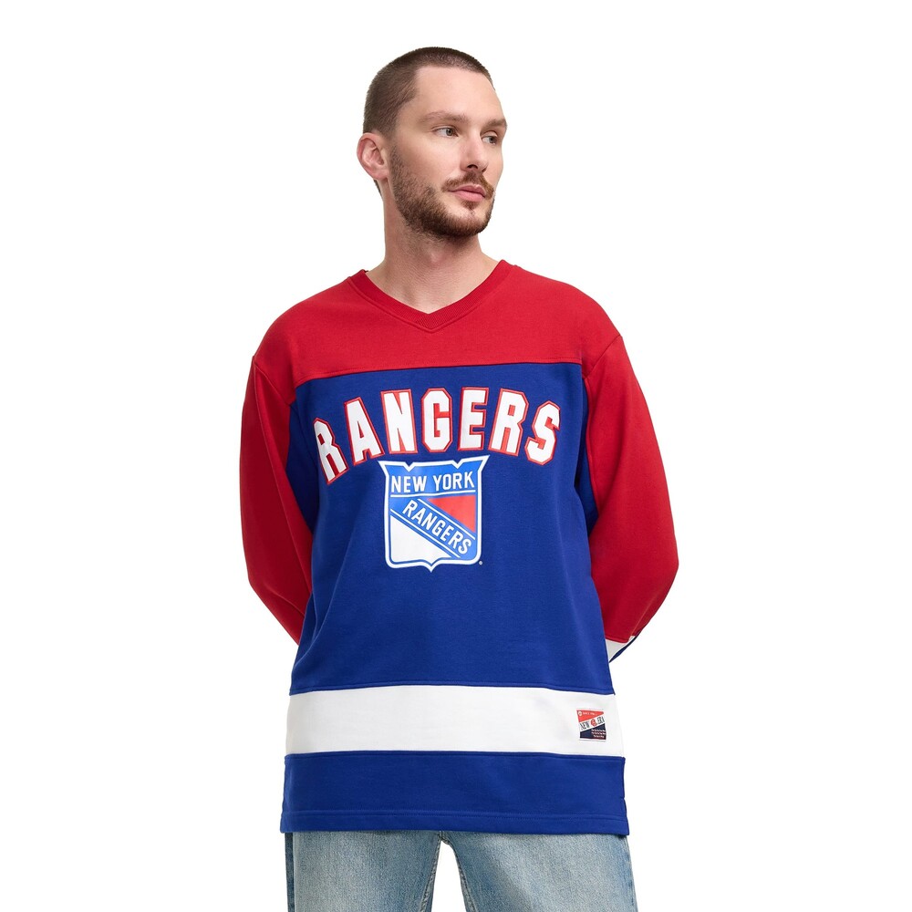 New Era New York Rangers Throwback Long Sleeve T-Shirt - Size XL